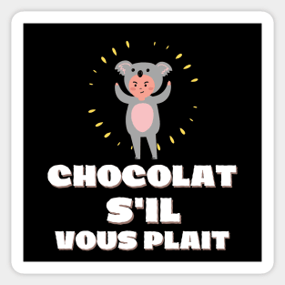 Chocolat S'Il Vous Plait / Chocolate Please Sticker